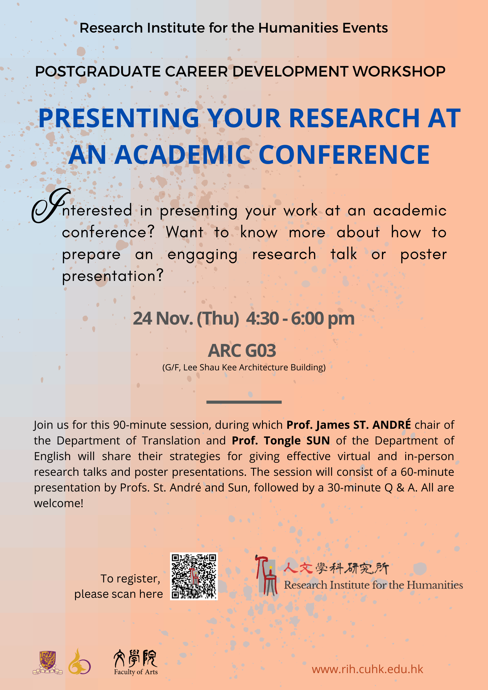 Postgraduate Career Development Workshop Presenting Your Research At   20Nov Presentation 